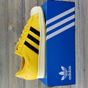adidas Superstar Originals Retro Sneakers Bold Gold/Black/ Easy Yellow